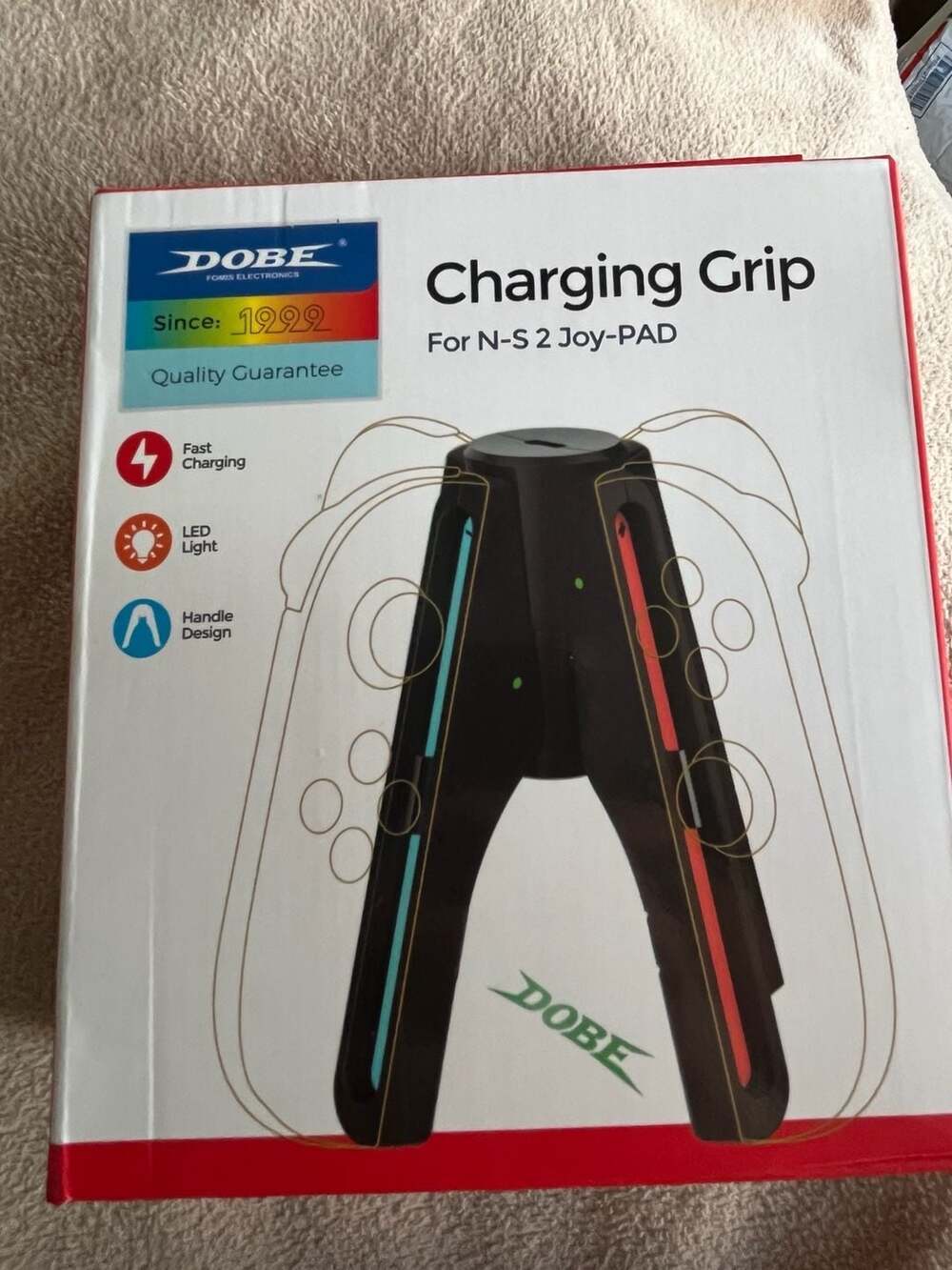 Dobe Charging Grip for Nintendo Switch Joy-Con Controllers